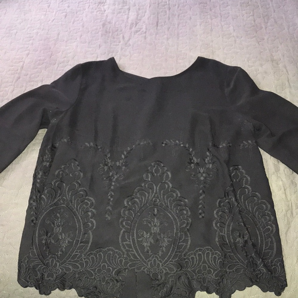 Black Long sleeve blouse